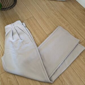 A&F curve love sloane tailored wide leg pant